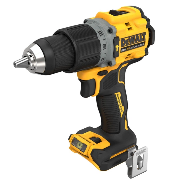 Шуруповерт DeWALT XR Li-Ion 18 В, 90 Нм, 0-650/0-2000 об/мин (без АКБ и ЗУ) (DCD805NT) - изображение 1