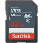 Карта пам'яті SanDisk 32GB SDHC class 10 UHS-I Ultra Lite (SDSDUNR-032G-GN3IN) - зменшене зображення 1