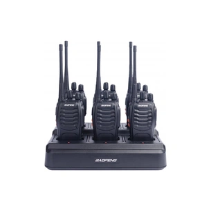 Портативна рація Baofeng BF-888S SIX PACK + зарядний комплект (BL-1X6 + 6 АКБ BL-888) (BF-888S_6_6WCBF888S_BL-88) зображення 1