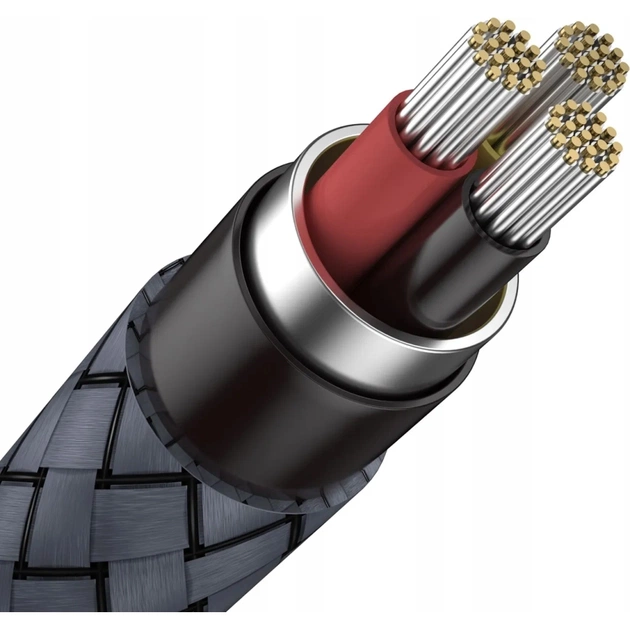 Кабель мультимедійний 3.5mm F to 3.5mm M 1.0m Essager (EYPY35-MY0G) - зображення 5