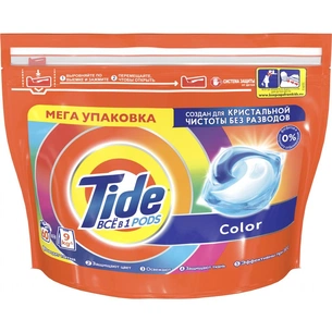 Капсули для прання Tide Все-в-1 Color 60 шт. (8001841583464) зображення 1