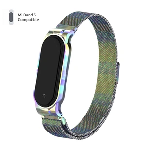 Ремінець до фітнес браслета Armorstandart Milanese Magnetic Band для Xiaomi Mi Band 5 Rainbow (ARM56851) зображення 1