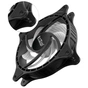 Кулер до корпусу PcCooler FX 120 ARGB BK 3in1 - зменшене зображення 7