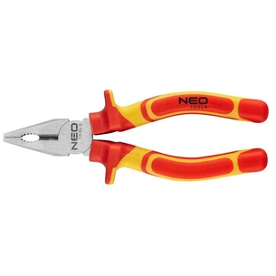 Плоскогубці Neo Tools комбіновані 160 мм, 1000 В, CrV, поліровані (01-220) зображення 1