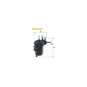 Фільтр паливний Wixfiltron WF8356 зображення 1