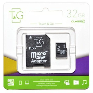 Карта пам'яті T&G 32GB microSDHC class 10 UHS-I (TG-32GBSD10U1-01) зображення 1