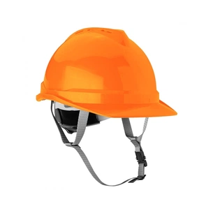 Каска захисна Neo Tools пластик ABS, пряжка для регулювання, помаранчева (97-225) зображення 1