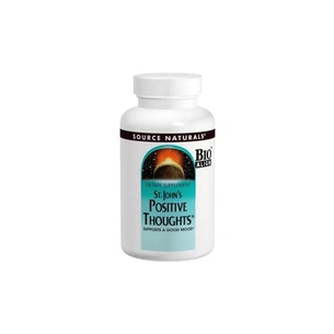Вітамінно-мінеральний комплекс Source Naturals підтримка гарного настрою, St. John's Positive Thoughts, 45 таблеток (SN0348) зображення 1
