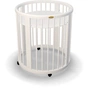 Ліжечко Ingvart Smartbed Plus Round молочний (4739001) - зменшене зображення 2