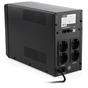 Пристрій безперебійного живлення Vinga LCD 1200VA metal case with USB (VPC-1200MU) - зменшене зображення 7