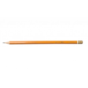 Олівець графітний Buromax Professional H без гумки Жовтий (BM.8544-12) зображення 1