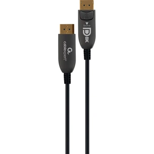 Кабель мультимедійний DisplayPort to DisplayPort 10.0m V.1.4 8K 60Hz/4K 120Hz Optic (AOC) Cablexpert (CC-DP8K-AOC-10M) зображення 1