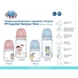Пляшечка для годування Canpol babies Bonjour Paris з широким отвором 120 мл Синя (35/231_blu) - зменшене зображення 4