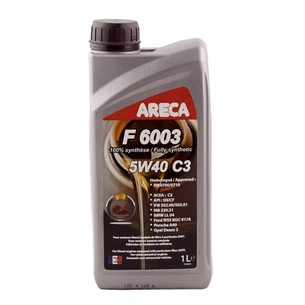 Моторна олива Areca F6003 5W-40 C3 1л (50896) зображення 1