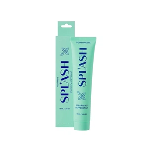 Зубна паста Splash Oral Care Spearmint & Peppermint Освіжальна з відбілювальним ефектом зі смаком м'яти 75 мл (4820266831189) зображення 1
