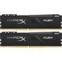 Модуль пам'яті для комп'ютера DDR4 16GB (2x8GB) 3466 MHz HyperX FURY Black Kingston Fury (ex.HyperX) (HX434C16FB3K2/16) - зменшене зображення 1