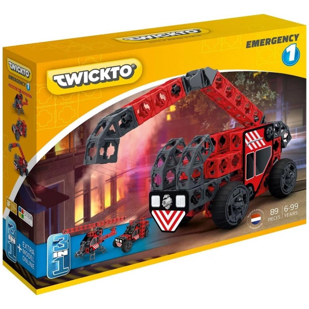Конструктор Twickto Emergency #1 89 деталей (15073824) - изображение 1