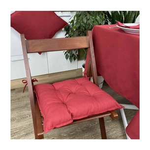 Подушка на стілець Прованс Бордо 40х40 (4823093430044) зображення 1