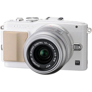 Цифровий фотоапарат Olympus PEN E-PL5 14-42 mm Flash Air white/silver (V205041WE010) зображення 1