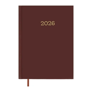 Еженедельник Buromax датированный 2026 MONOCHROME A5 бордовый (BM.2160-13) изображение 1