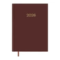 Тижневик Buromax датований 2026 MONOCHROME A5 бордовий (BM.2160-13) - уменьшенное изображение 1