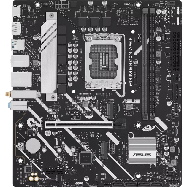 Материнська плата ASUS PRIME H810M-A WIFI - зображення 1