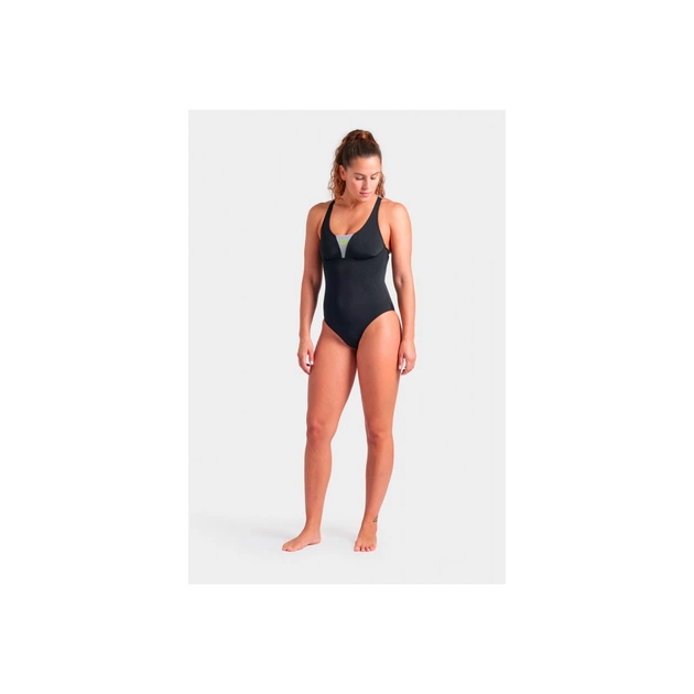 Купальник Arena Swimsuit Control Pro Solid 009073-555 чорний 44 (3468337536604) - зображення 5