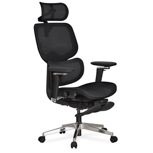 Офісне крісло Mealux D2 Air Plus Black (HF-D2 Plus M/B) зображення 1