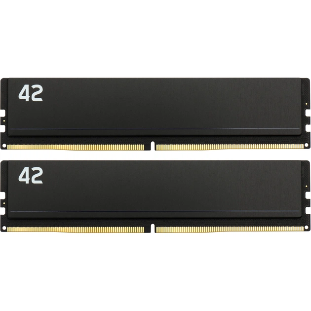Модуль пам'яті для комп'ютера DDR5 64GB (2x32GB) 6000 MHz 42-Series eXceleram (E-42-009D-64) - зображення 1