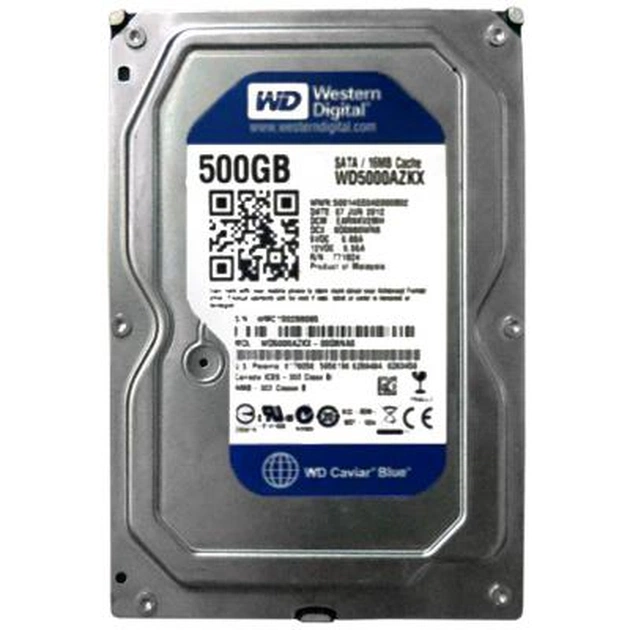 Жорсткий диск 3.5" 500Gb WD (#WD5000AZKX-FR#) - изображение 1