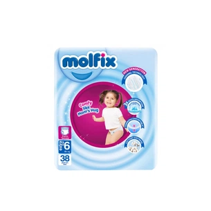 Підгузки Molfix Трусики 6 Extra Large 15+ кг 38 шт (8690536842735) зображення 1