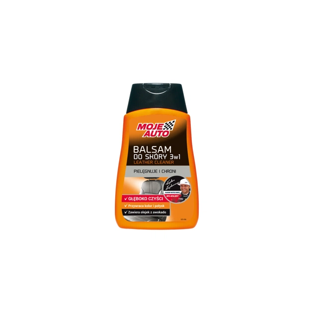 Автомобільний очисник MOJE AUTO Leather Cleaner 3 in 1 250мл (19-582E) - изображение 1
