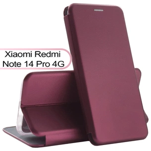 Чохол до мобільного телефона BeCover Exclusive Xiaomi Redmi Note 14 Pro 4G Red Wine (713525) зображення 1