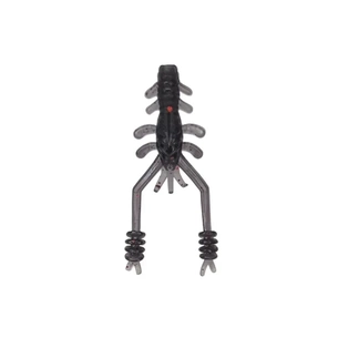 Силикон рыболовный Harpoon ТЕП RingShrimp 2.2" 002 Графіт 7шт (7407000008549) изображение 1