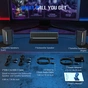 Акустична система Fifine A22 Gaming RGB Black (A22) - зменшене зображення 4