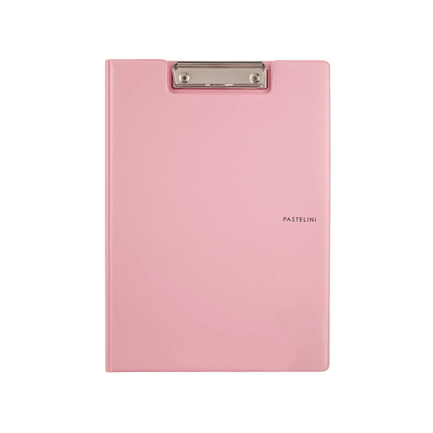 Клипборд-папка Axent Pastelini з металевим кліпом А4 вініл Рожева (2514-10-A) - picture 1