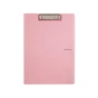 Клипборд-папка Axent Pastelini з металевим кліпом А4 вініл Рожева (2514-10-A) - уменьшенное изображение 1
