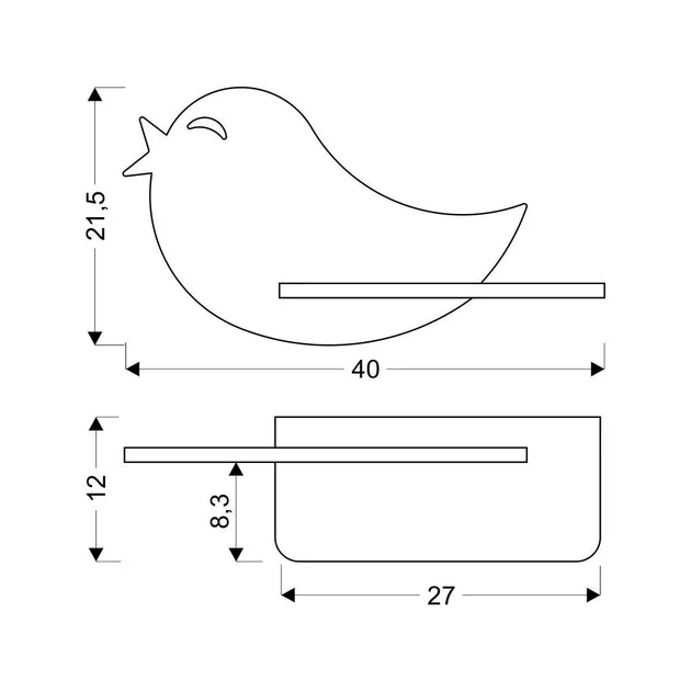 Світильник Candellux BIRD (21-85054) - picture 2