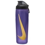 Бутылка для воды Nike REFUEL BOTTLE LOCKING LID 24 OZ N.100.7668.501.24 фіолетовий, жовтий, чорний 709 мл (887791745231) - уменьшенное изображение 1