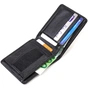 Гаманець Canpellini З натуральної шкіри Чорний (21875) - зменшене зображення 7