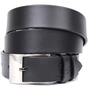Ремінь Grande Pelle Брючний з натуральної шкіри Чорний (11688) - уменьшенное изображение 1