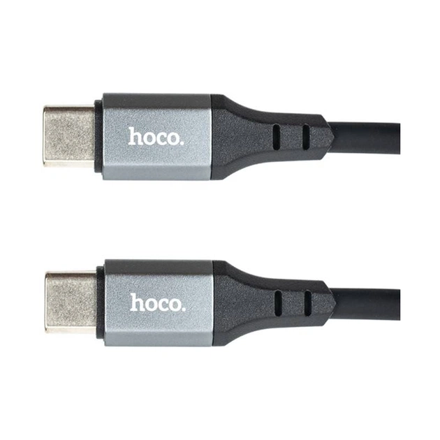 Кабель Hoco X92 USB Type-C - USB Type-C (M/M), 60W, 3 м, Black (CA913930) - изображение 1