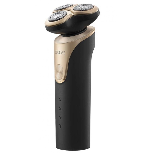 Електробритва Xiaomi SOOCAS Electric Shaver S3 Black/Gold - изображение 1