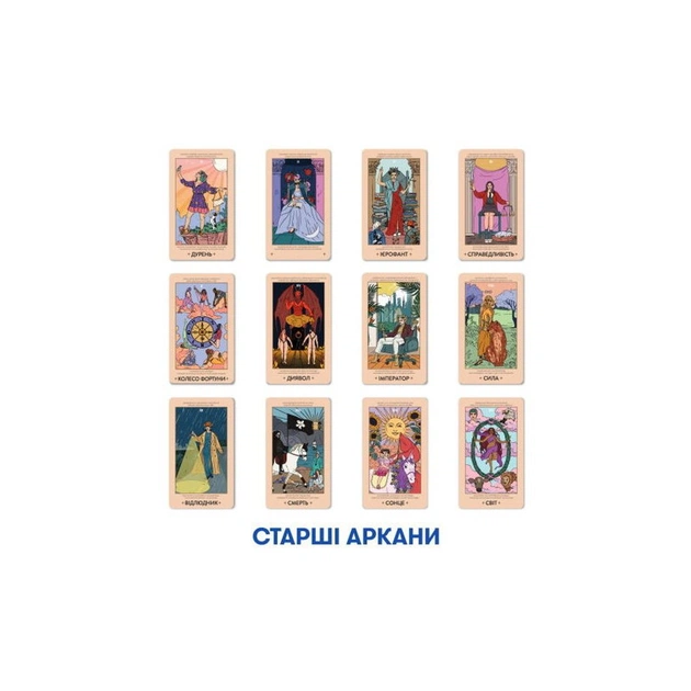 Карти Таро Orner Феміністичне (1904) - зображення 2