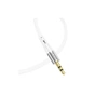 Кабель мультимедійний Lightning to 3.5mm M 1.0m silicone UPA22 white HOCO (6931474769480) - зменшене зображення 2