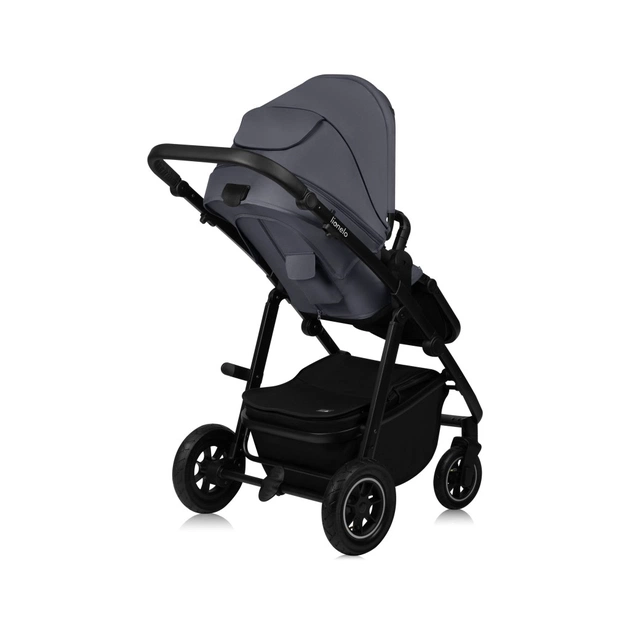 Коляска Lionelo 3 в 1 AMBER PLUS 3IN1 GREY GRAPHITE (LO-AMBER PLUS 3IN1 GREY GRAPHITE) - зображення 7
