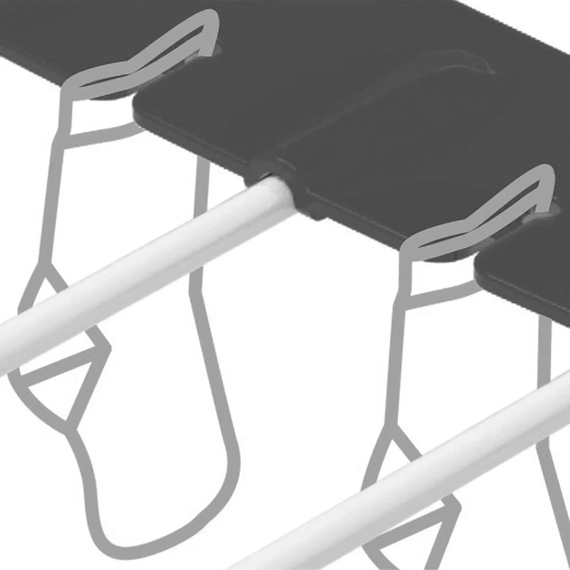 Сушарка для білизни Casa Si Orion Full 20m White Підлогова (CS92246C04) (DAS302398) - зображення 6