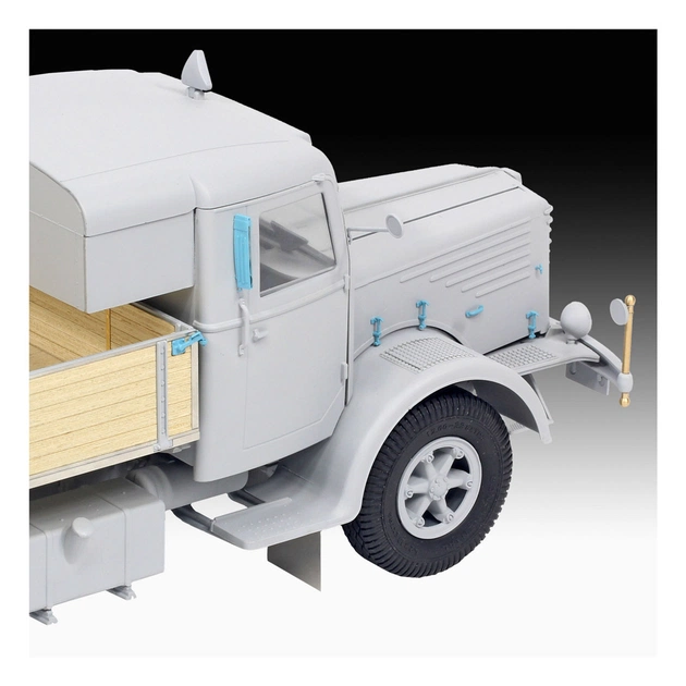 Збірна модель Revell Вантажна машина Büssing 8000 S13 з причепом рівень 5 масштаб 1:24 (RVL-07580) - picture 6