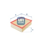 Повітряний фільтр для автомобіля UFI 30.162.00 - зменшене зображення 1