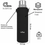 Чехол для термоса Tribe Neoprene Cover для експедиційного термоса 1,6 л Black (T-DF-0012-black) - уменьшенное изображение 7